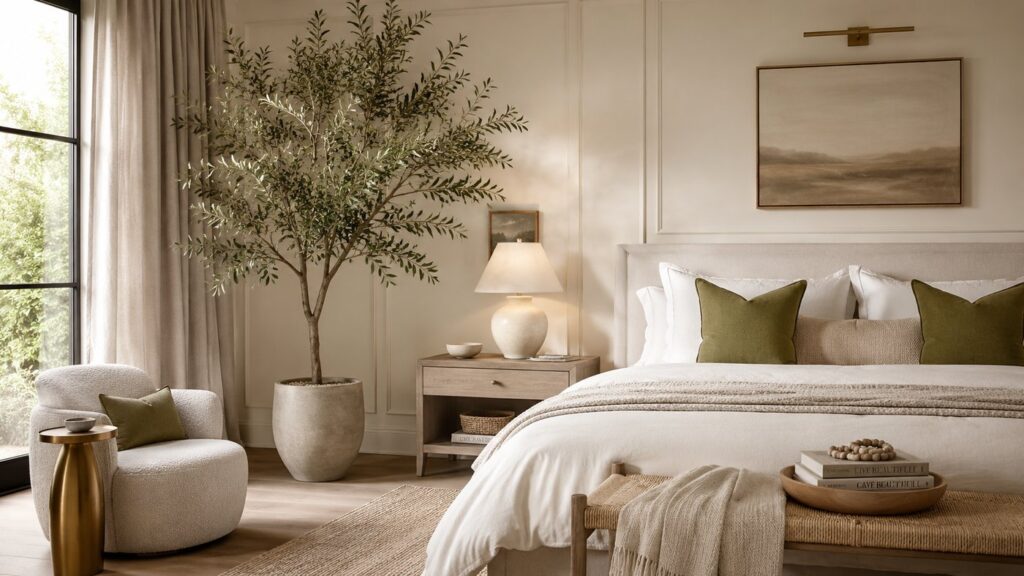 Faux Olive Tree or Fiddle Leaf Fig