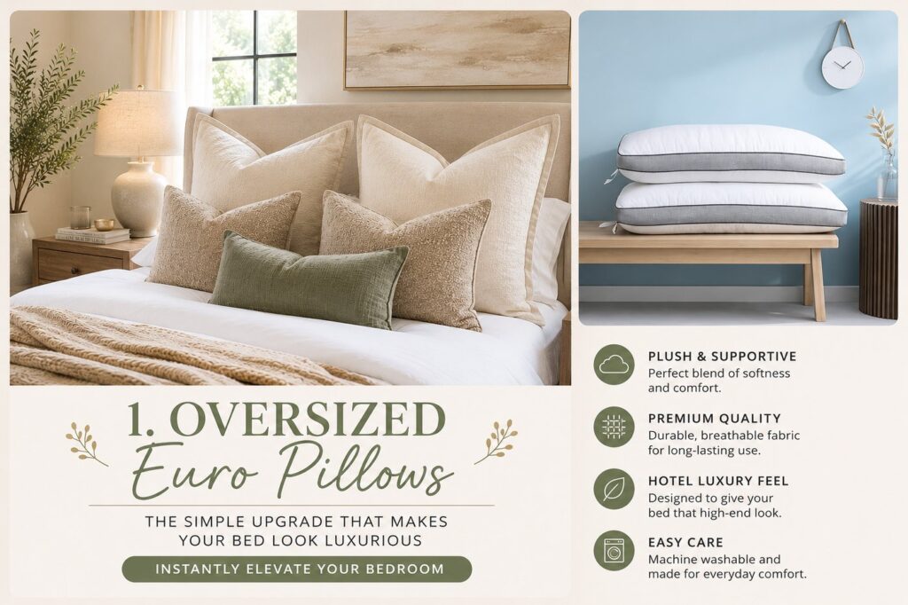 Oversized Euro Pillows