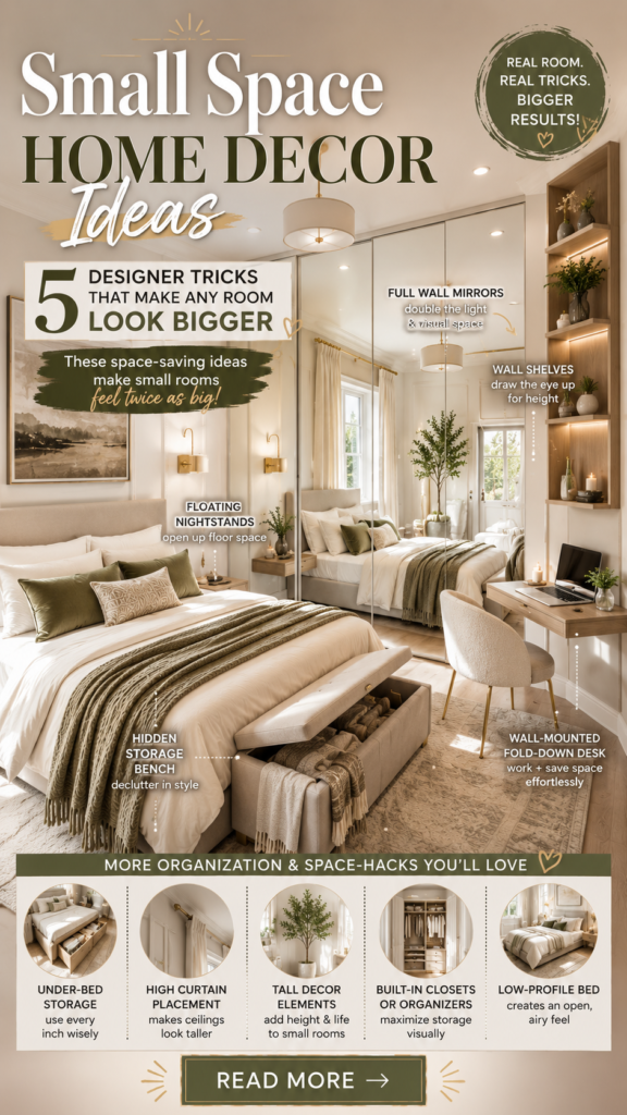 Small Space Home Decor Ideas